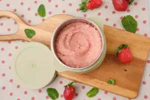 Ricetta delle fragole con porridge di miglio