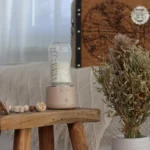 Babyflasche Wärmer für unterwegs LIINI 2.0 beige