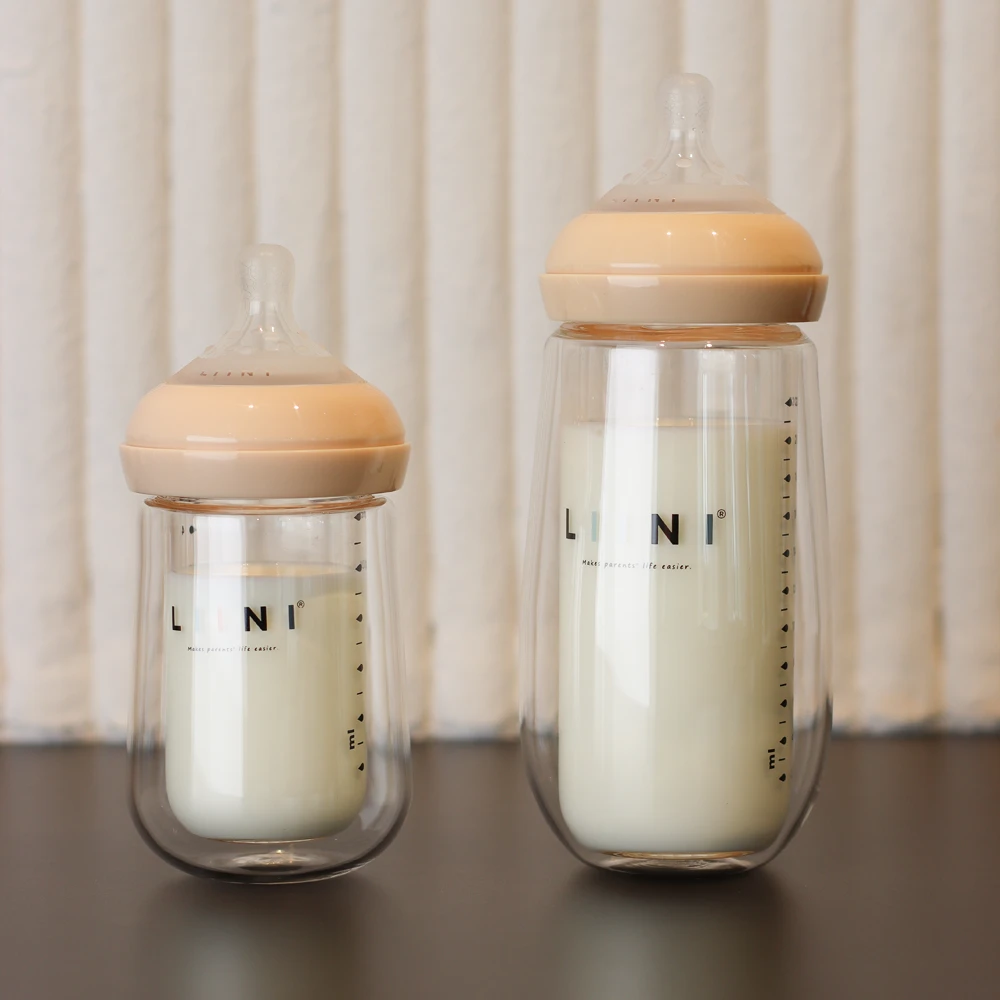 LIINI Doppelglas-Babyflaschen LIINI Doppelglas-Babyflaschen