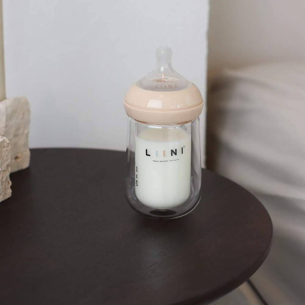 Babyflasche Doppelglas Designer 120 ml Babyflasche Doppelglas Designer 120 ml