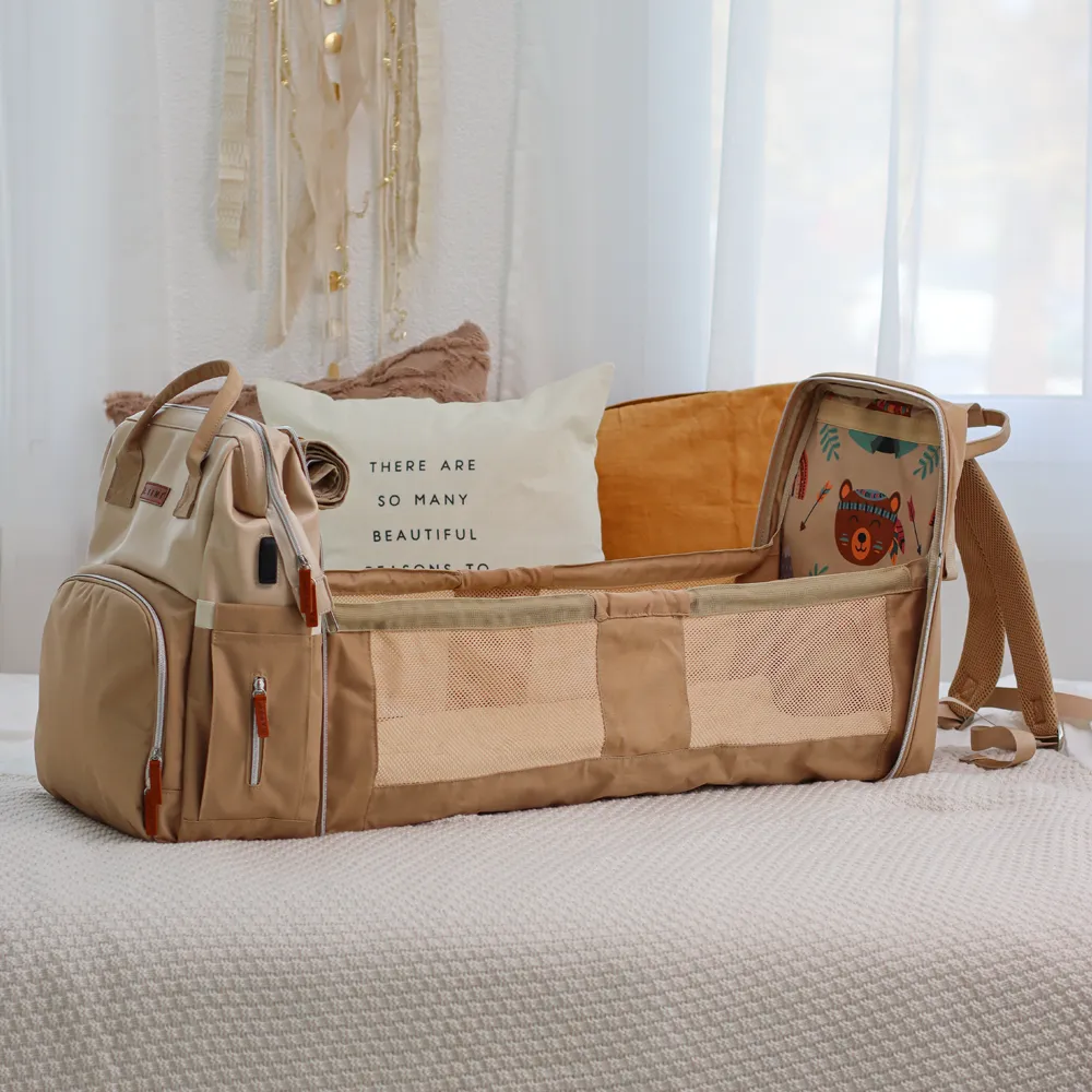 Borsa fasciatoio per lettino NAPPY Mocca Borsa fasciatoio per lettino NAPPY Mocca