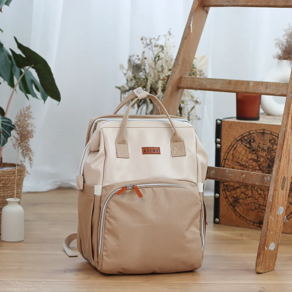 Zaino fasciatoio NAPPY Mocca di LIINI Zaino fasciatoio NAPPY Mocca di LIINI