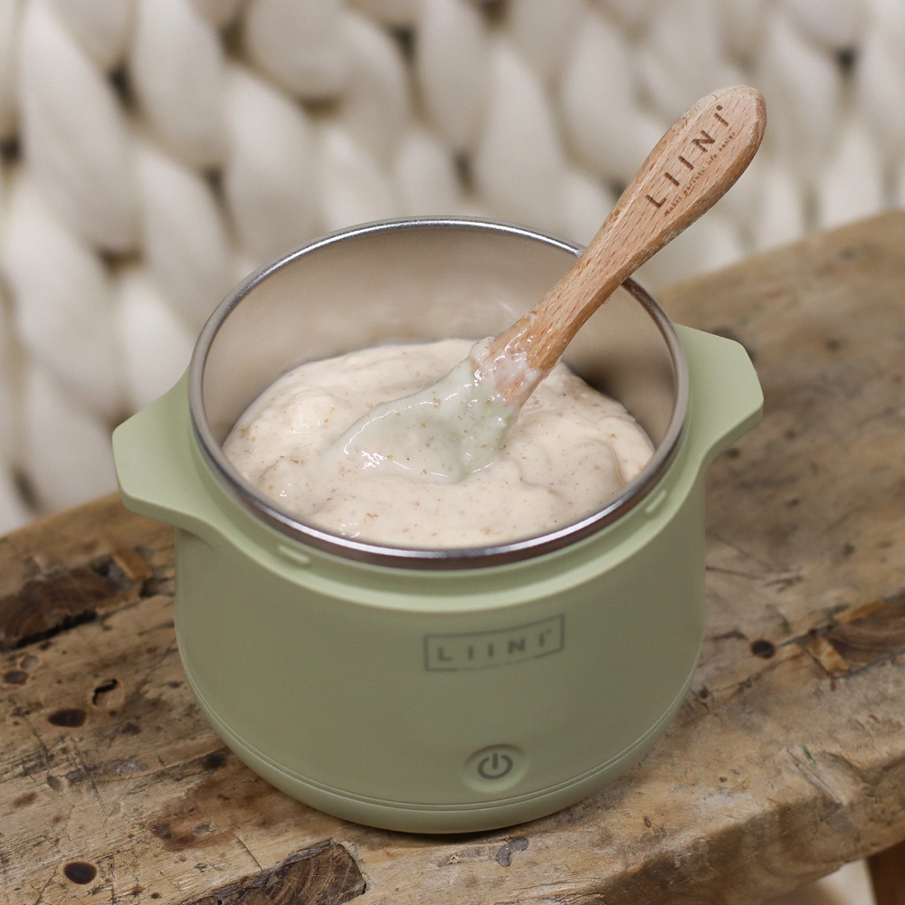 Warming porridge on vacation LIINI baby porridge warmer Warming porridge on vacation LIINI baby porridge warmer