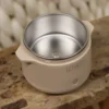 Babybrei warm machen unterwegs LIINI Breiwärmer beige