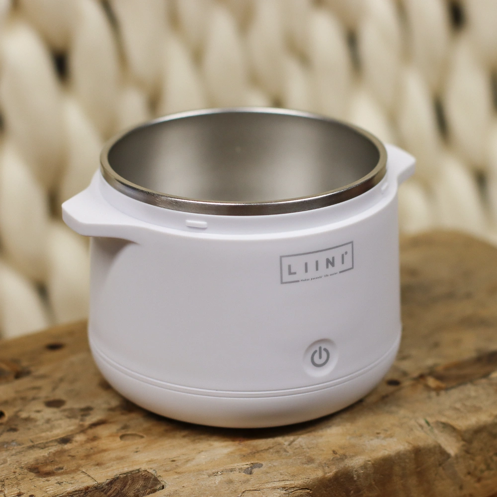 Scalda porridge per il bambino in viaggio LIINI scalda porridge bianco Scalda porridge per il bambino in viaggio LIINI scalda porridge bianco