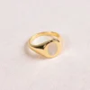 Anello da dito in oro impronta digitale bambino
