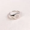 Ring with fingerprint silver LIINI
