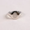 Fingerprint ring LIINI silver