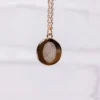 LIINI rose gold fingerprint jewelry