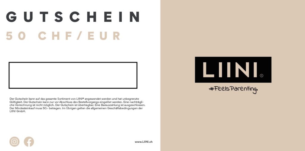 LIINI Geschenkgutschein 50