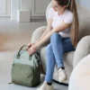 Sac à langer LIINI vert olive