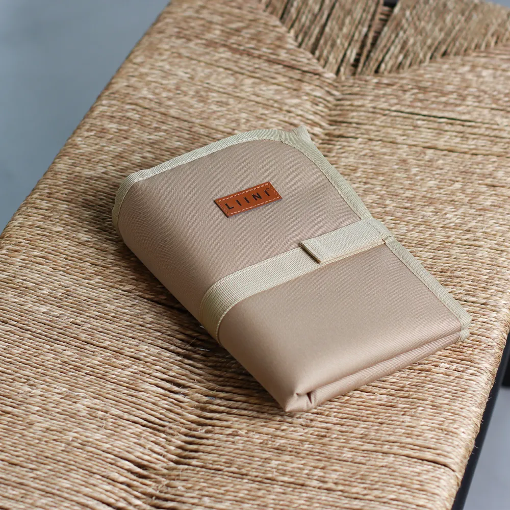 LIINI® Wickelunterlage beige rPET wasserfest – Bild 3