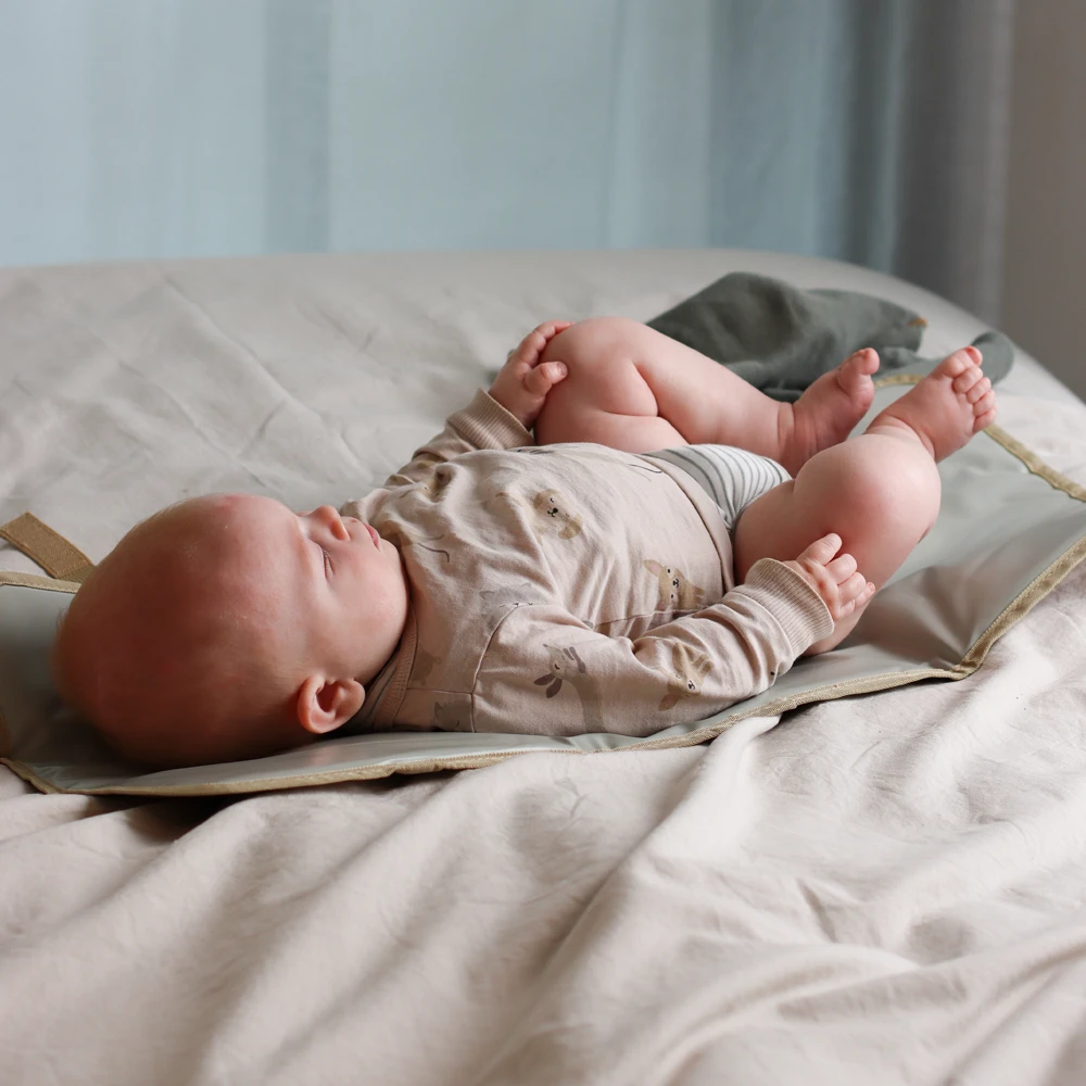 LIINI® Wickelunterlage beige rPET wasserfest – Bild 4