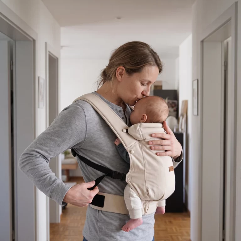 LIINI Babytrage graubeige