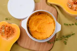 Ricetta del porridge di zucca con riso