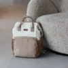 LIINI Wickeltasche beige Wickelrucksack