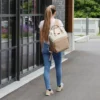 Wickelrucksack beige LIINI