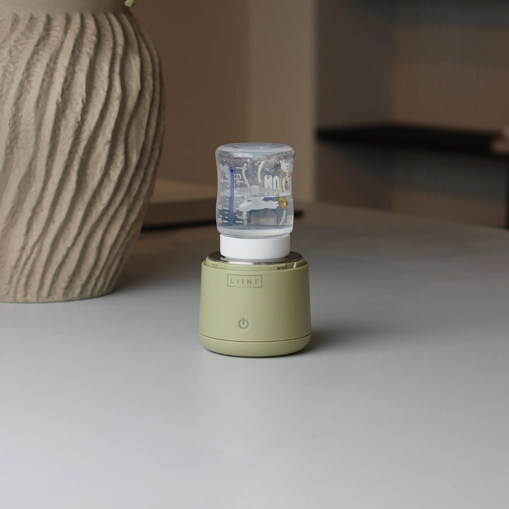 LIINI 3.0 olive bottle warmer for on the go LIINI 3.0 olive bottle warmer for on the go