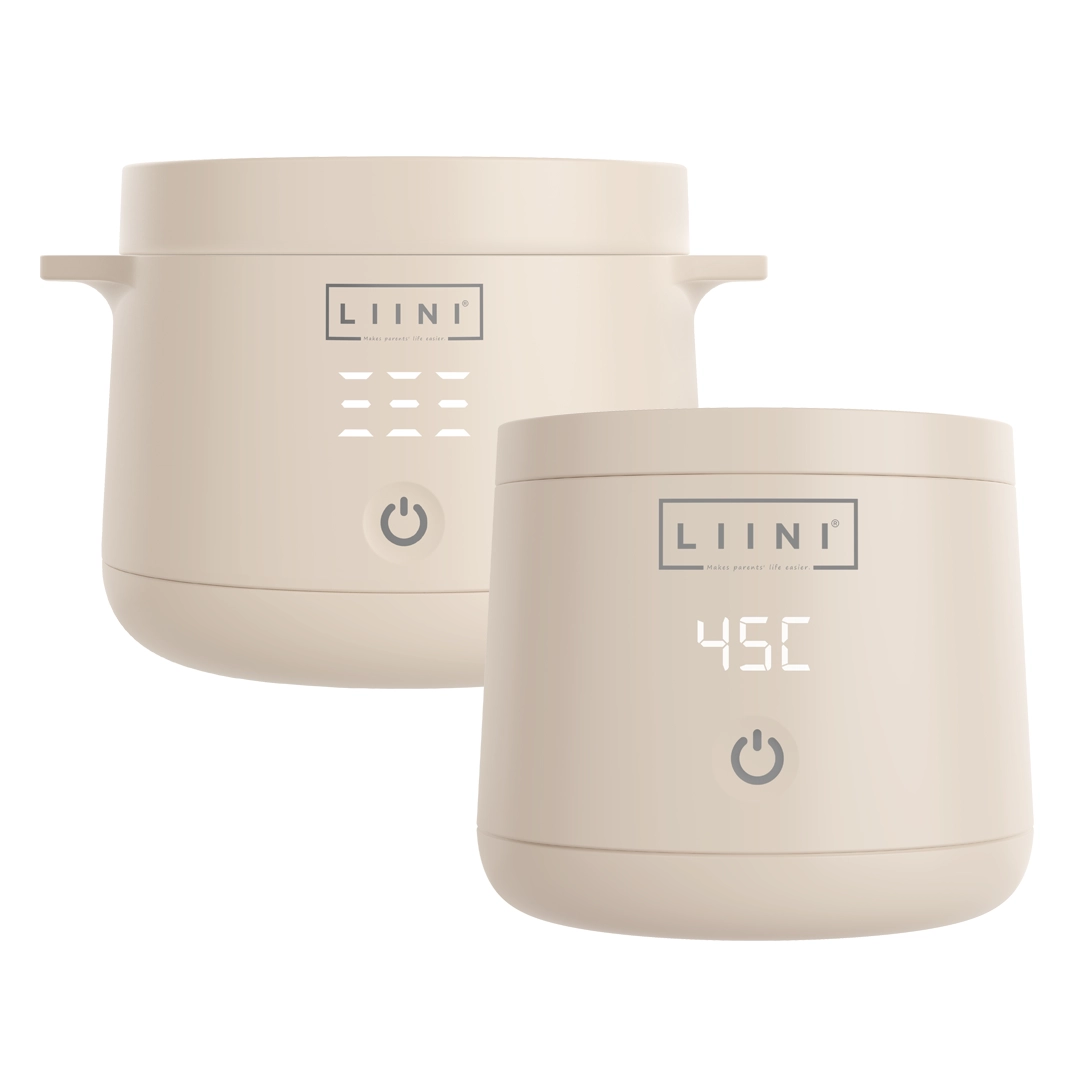 LIINI® Food Bundle 3.0 beige: Flaschen- und Breiwärmer