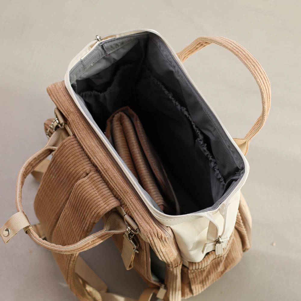 Sac à dos à langer Cordon Compartiments intérieurs LIINI Sac à dos à langer Cordon Compartiments intérieurs LIINI