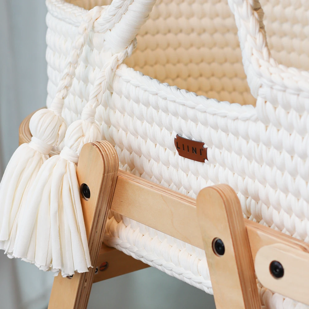 Moseskorb LIINI Babywiege cream Moseskorb LIINI Babywiege cream