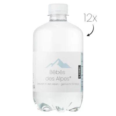 Bébés des Alpes Mineralwasser für Flaschenzubereitung