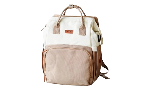 Wickelrucksack beige