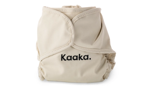 Kaaka Stoffwindel graubeige