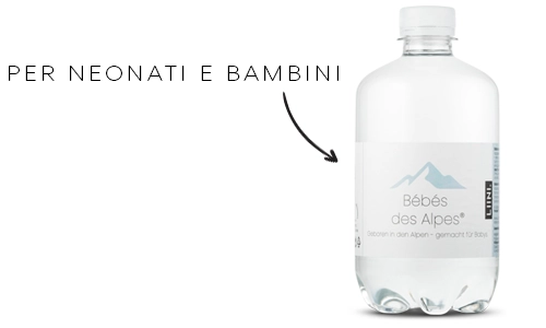 Acqua per neonati