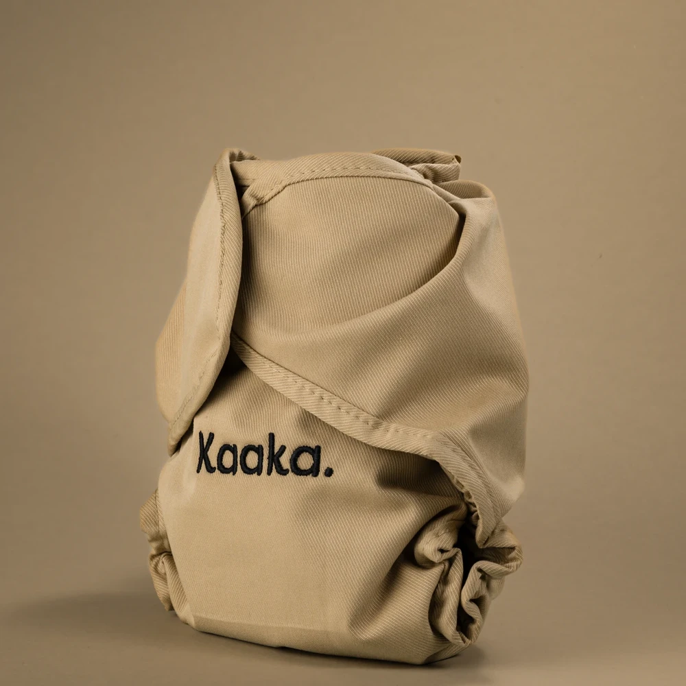 Kaaka Probier-Set Stoffwindeln beige