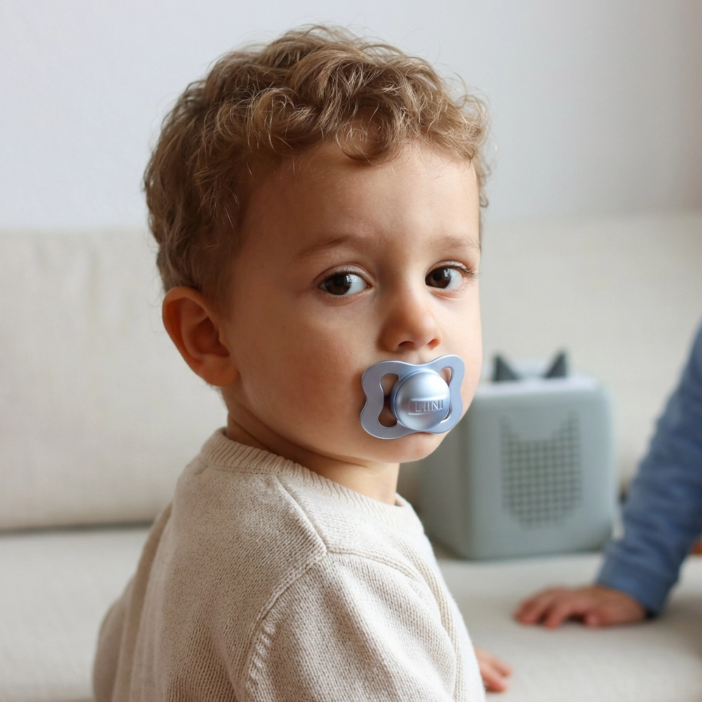 LIINI Schnuller Alu Arctic Blue LIINI Schnuller Alu Arctic Blue