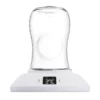 LIINI Home bottle warmer white with baby bottle LIINI Home bottle warmer white with baby bottle