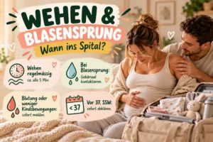 Wehen & Blasensprung