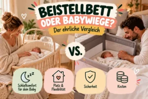 Beistellbett oder Babywiege Vergleich