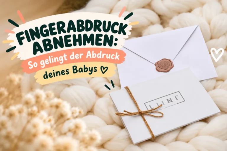 Fingerabdruck Baby abnehmen