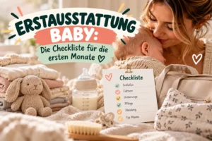 Erstausstattung Baby - Checkliste