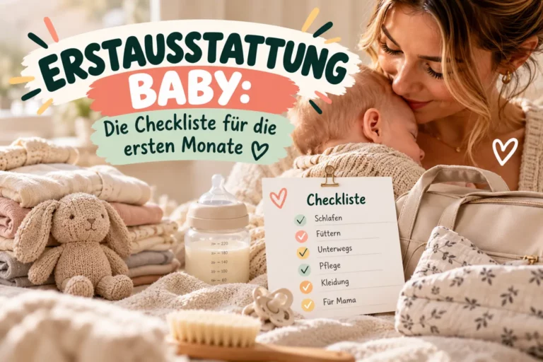 Erstausstattung Baby - Checkliste