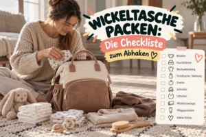 Wickeltasche richtig packen