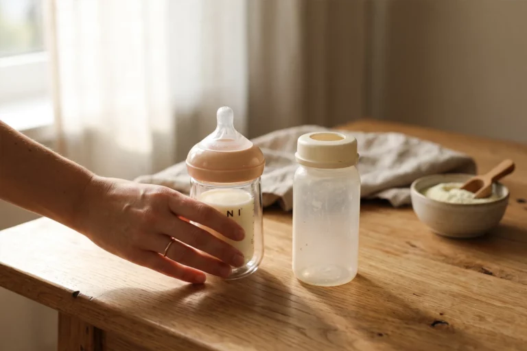 Biberon en verre ou en plastique : avantages et inconvénients